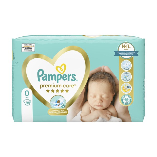 pampers premium care 0 do kiedy używamy