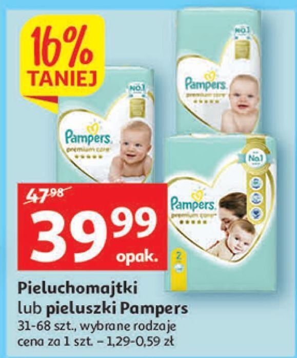 auchan pieluchy pampers