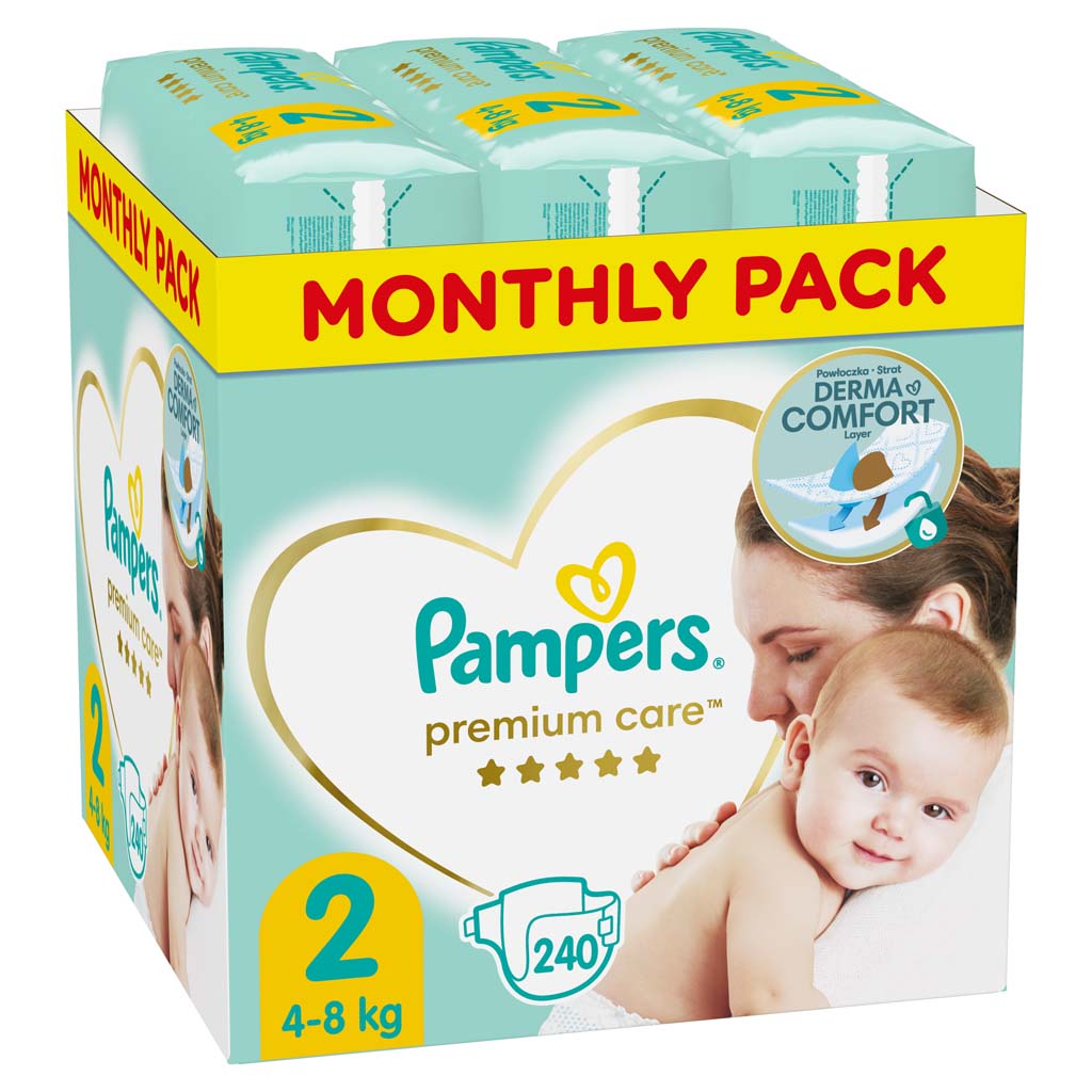 feedo pampers premium care 2