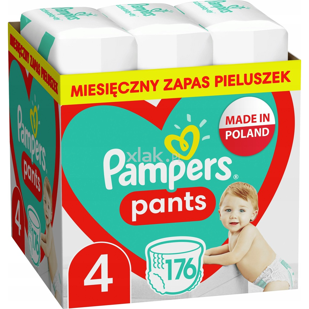 pampers pieluchoamjtki duże