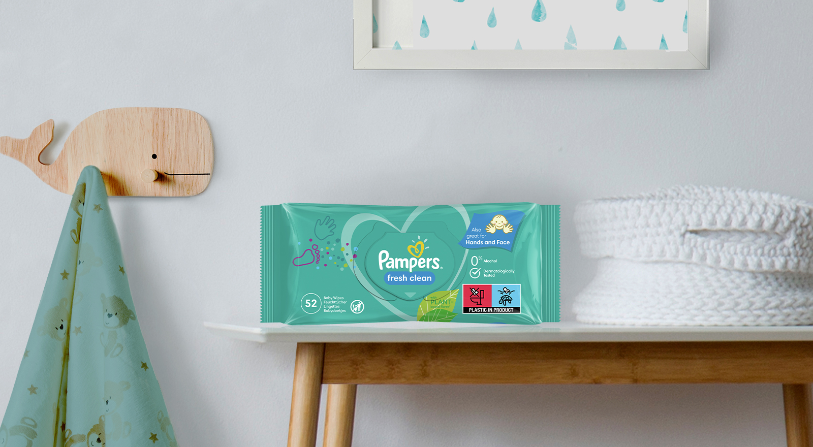 pampers baby wipes fresh clean