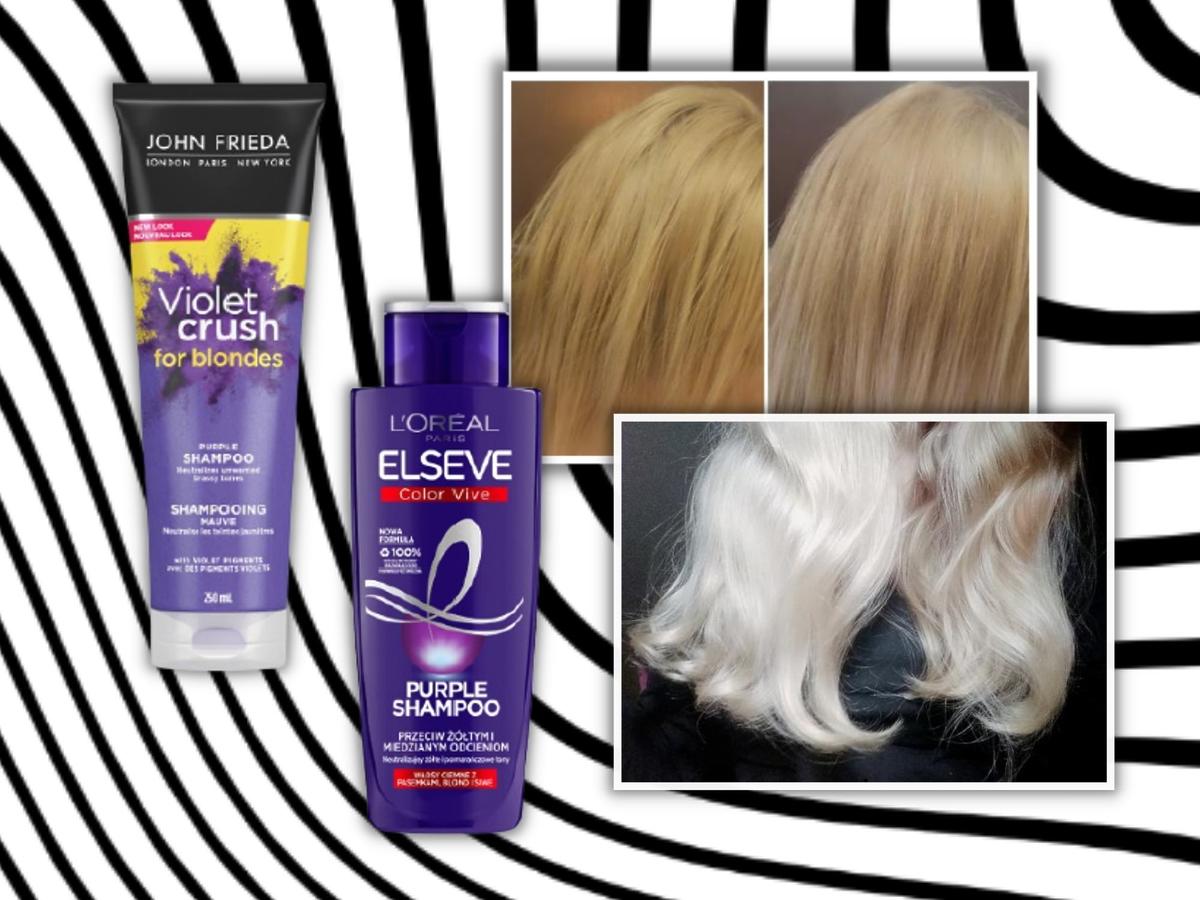 fioletowy szampon do wlosow blond