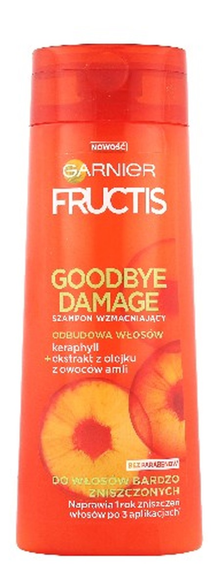 garnier fructis goodbye damage szampon skład