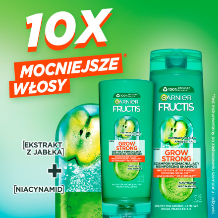 garnier fructis grow strong odżywka wzmacniająca do włosów osłabionych