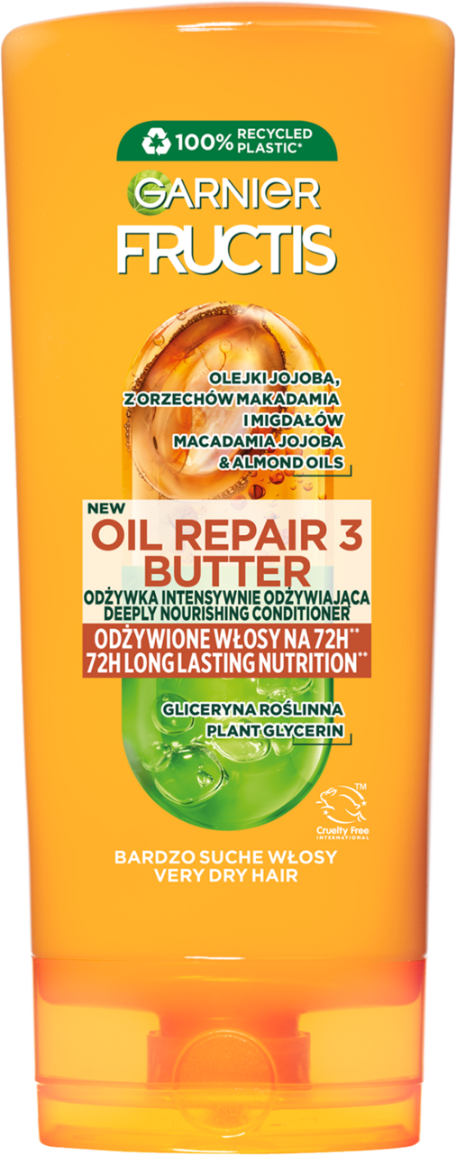 garnier fructis oil repair 3 butter wzmacniająca odżywka do włosów