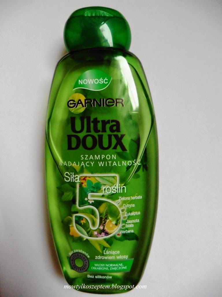 garnier ultra doux siła 5 roślin szampon nadający witalność opinie