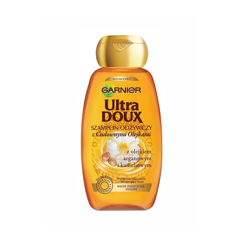 garnier ultra doux szampon odżywczy z cudownymi olejkami