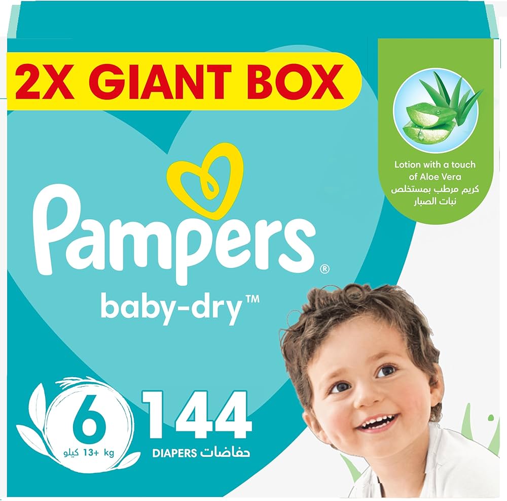 giant box pampers 2 144