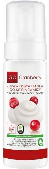 gocranberry żurawinowa pianka do mycia twarzy