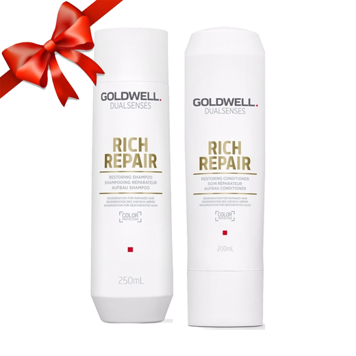 goldwell rich repair zestaw szampon odżywka maska