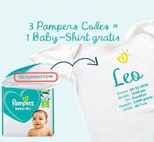 gratis t shirt pampers