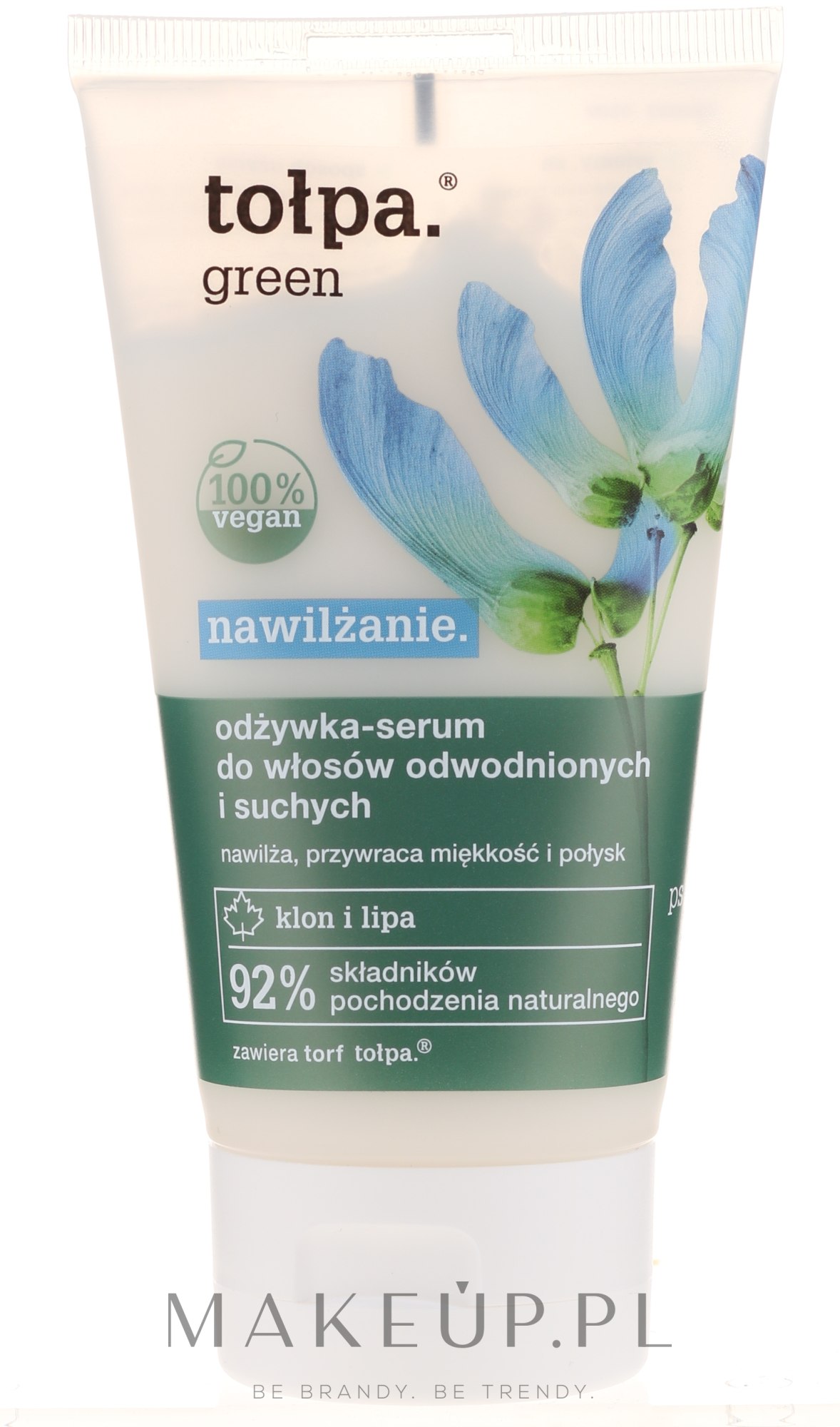 green nawilżanie nawilżająca odżywka-serum do włosów odwodnionych