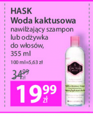 hask cactus water szampon