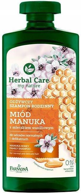 herbal care miód manuka szampon