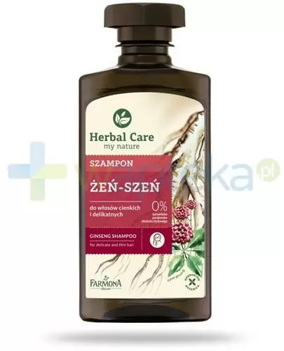 herbal care szampon żeń-szeń skład wsiiz