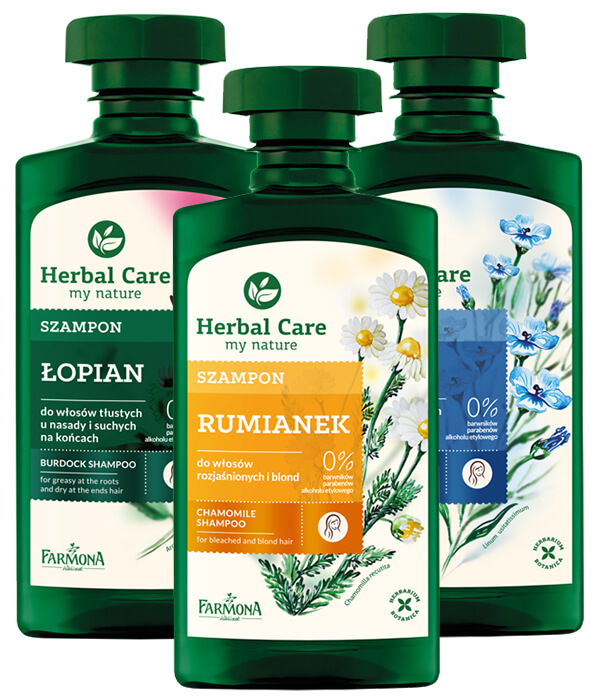 herbal care szampon tłopia