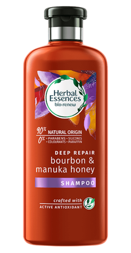 herbal essences szampon bourbon manuka honey