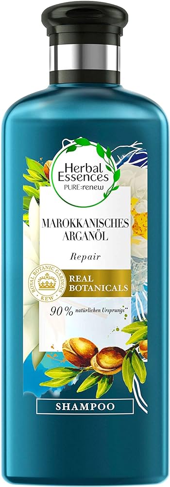 herbal essences szampon regenerujący argan oliwka