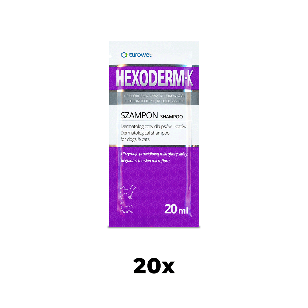 hexoderm szampon dla gryzoni 20ml uzycie