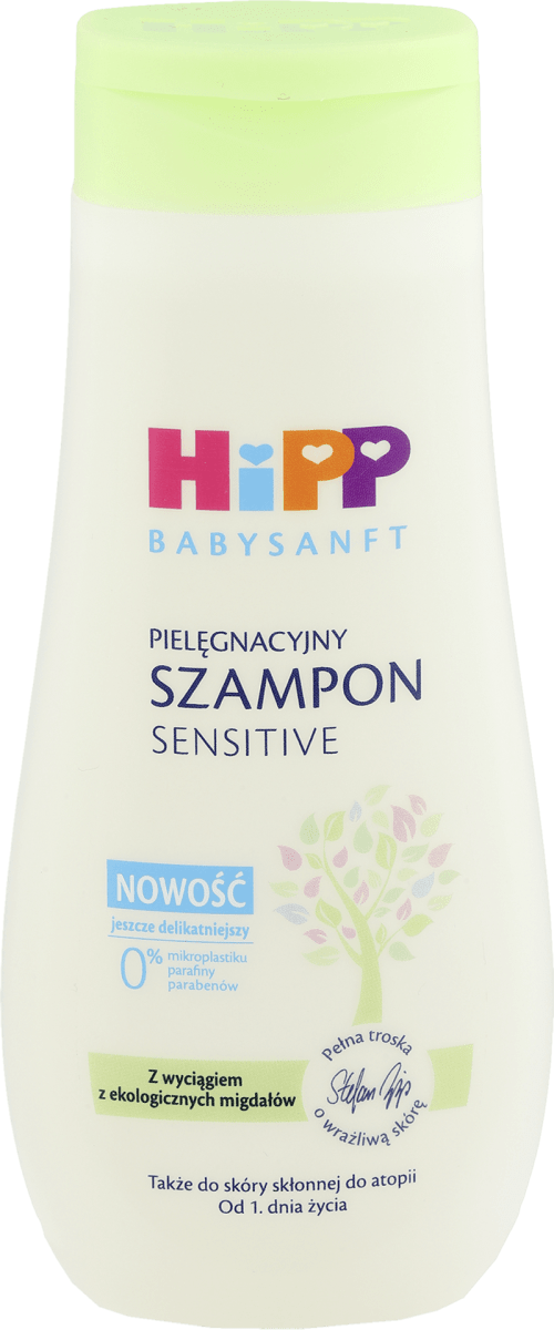 hipp babysanft szampon pielęgnacyjny dla niemowląt od urodzenia 200ml