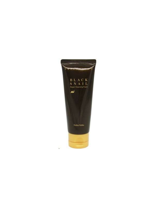 holika holika black snail pianka do twarzy