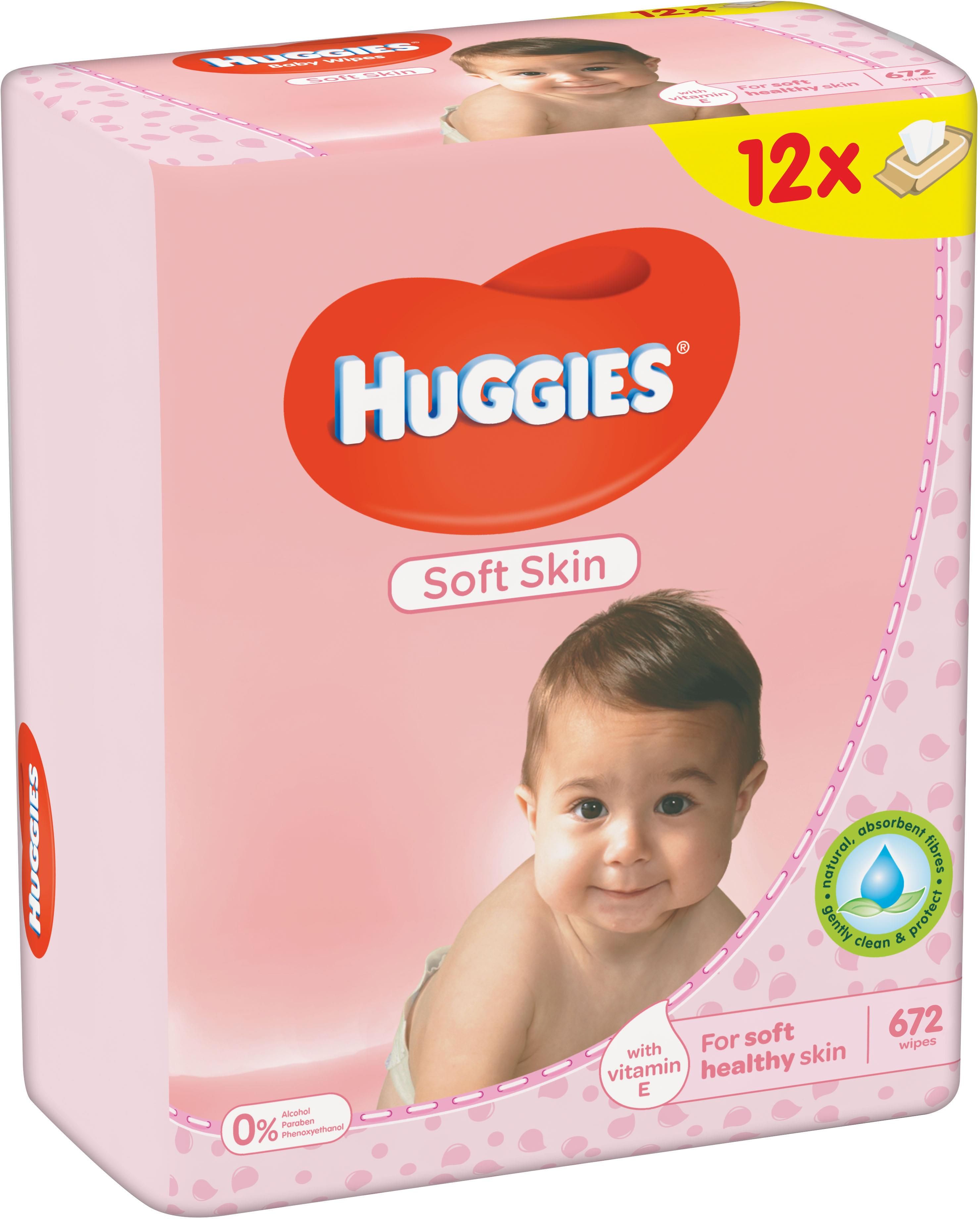 huggies chusteczki soft skin