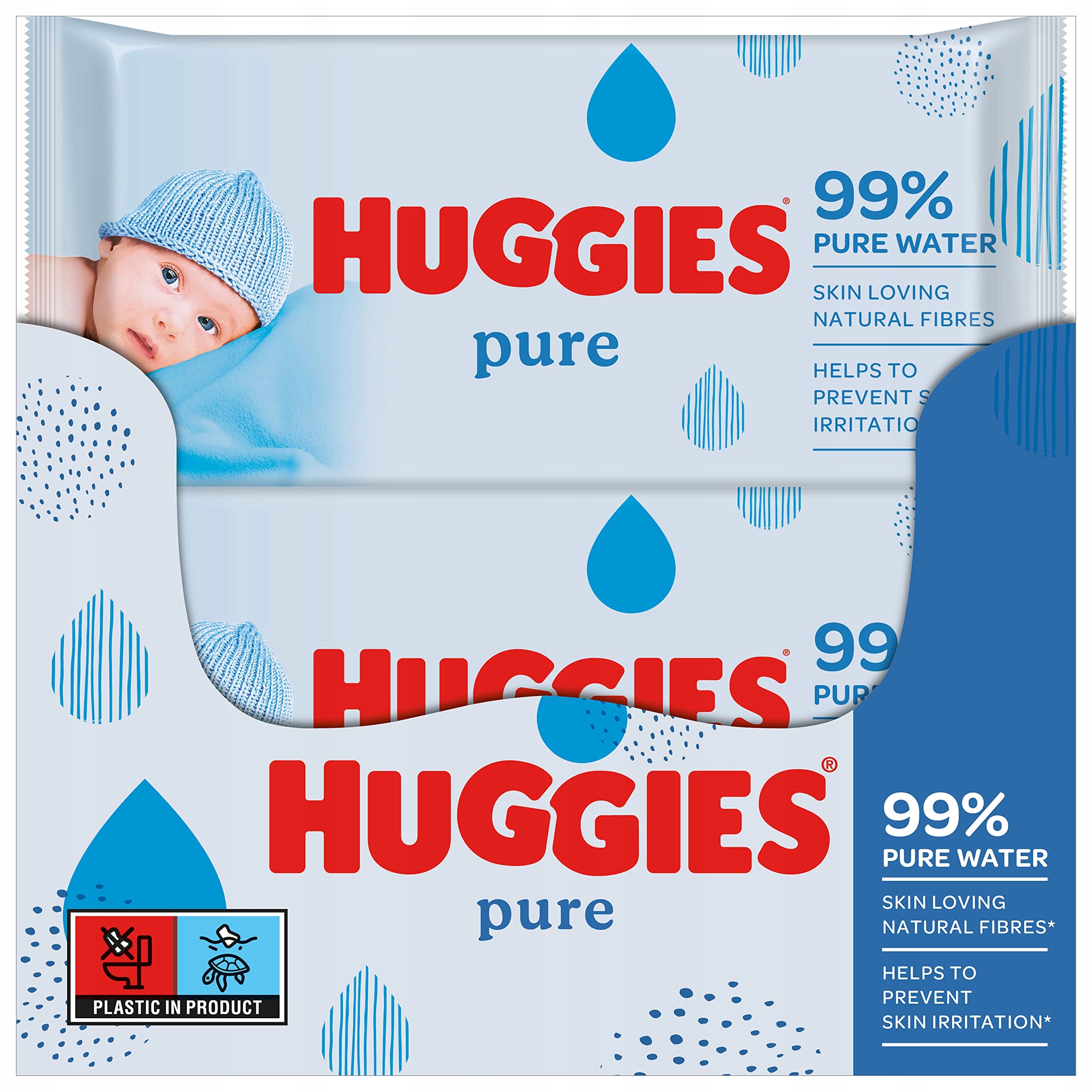 huggies pure 99 water opinie