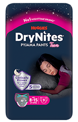 huggies teenager