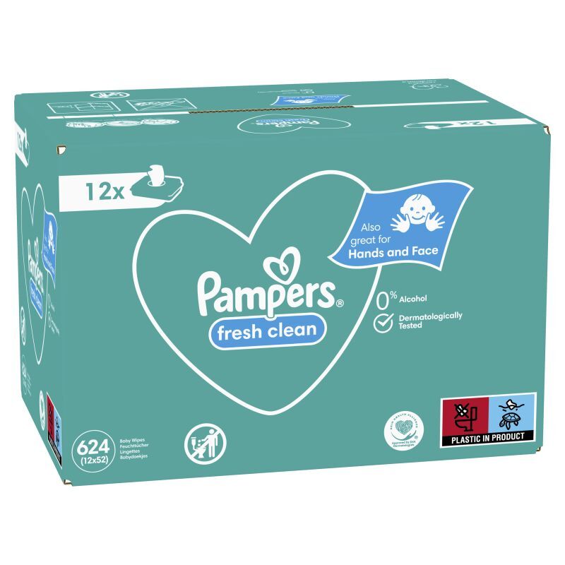 husteczki pampers x12