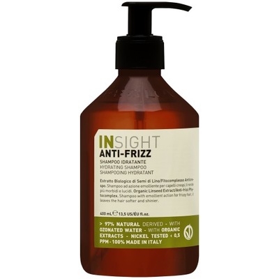 insight anti-frizz szampon nawadniający 400 ml opole