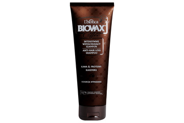 intensywnie wzmacniający szampon biovax glamour coffee 200ml