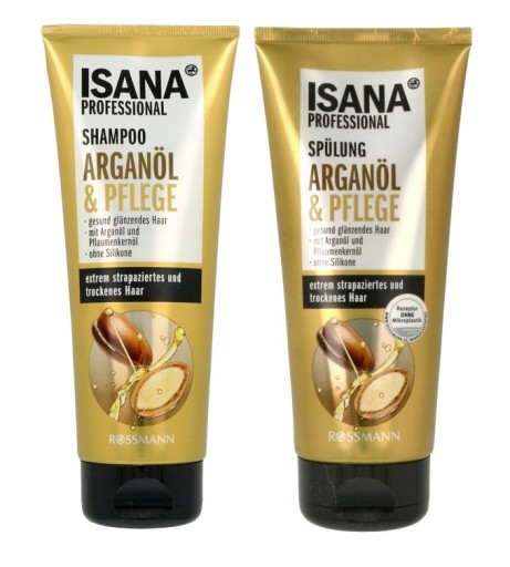 isana argan oil szampon