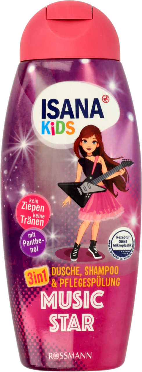 isana kids szampon i żel pod prysznic