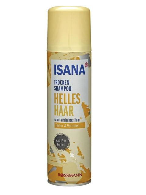 isana suchy szampon blond