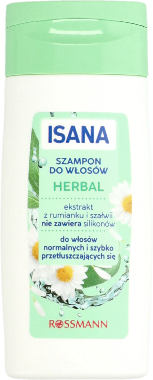 isana szampon do włosów 7 ziół 50ml