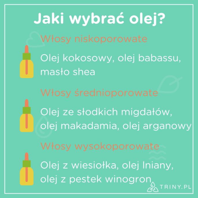 jak przygotować olejek do włosów