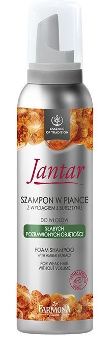 jantar szampon w piance