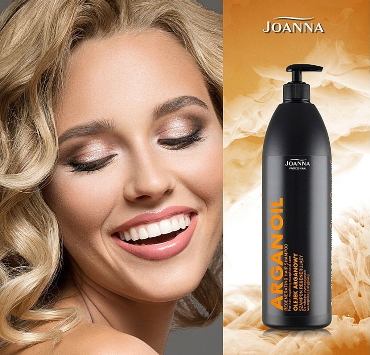 joanna professional szampon argan oil