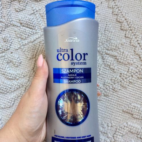 joanna ultra color system szampon niebieski