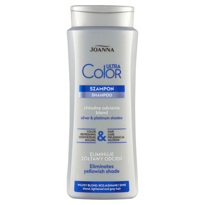 joanna ultra color szampon włosy blond rozjaśniane i siwe