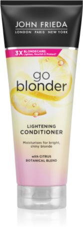 john frieda sheer blonde odżywka do włosów nawilża i rozświetla