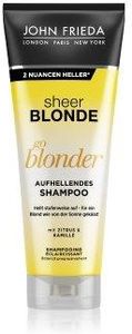 john frieda sheer blonde szampon przeciw żółknięciu włosów