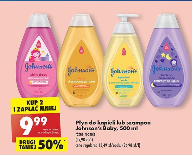 johnson baby szampon w piance biedronka