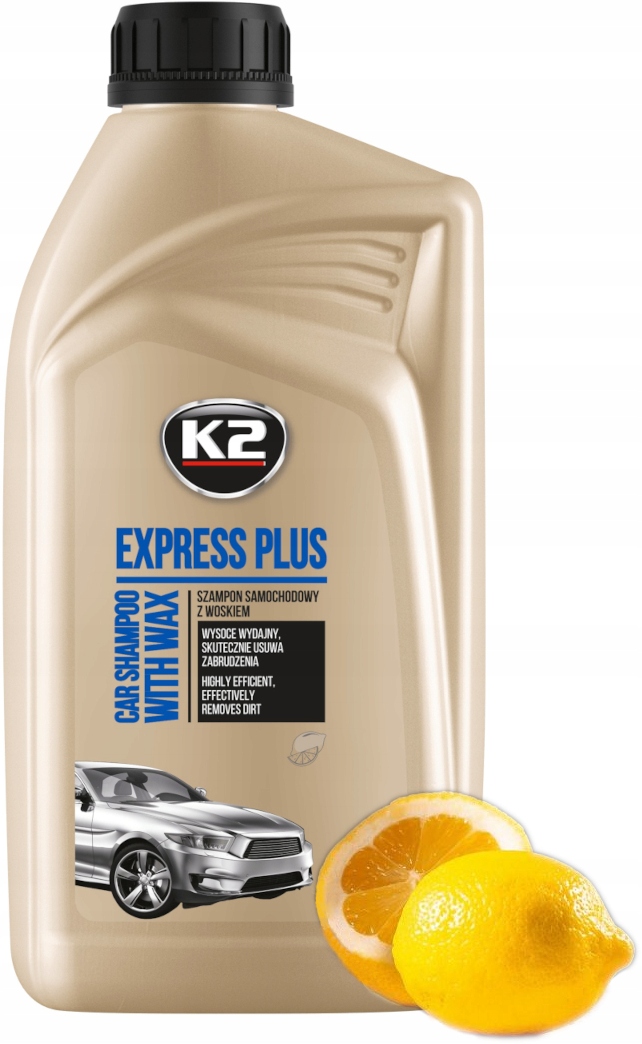 k2 express plus 1l szampon samochodowy z woskiem 1 ceneo