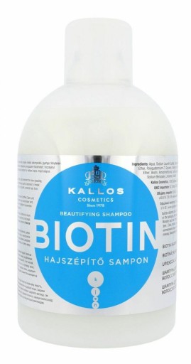 kallos biotin szampon opinie