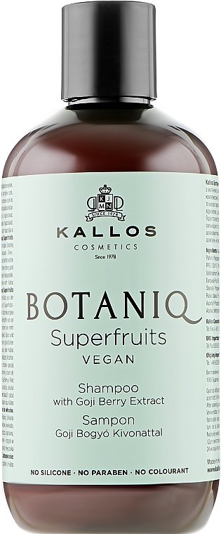 kallos botaniq superfruits szampon