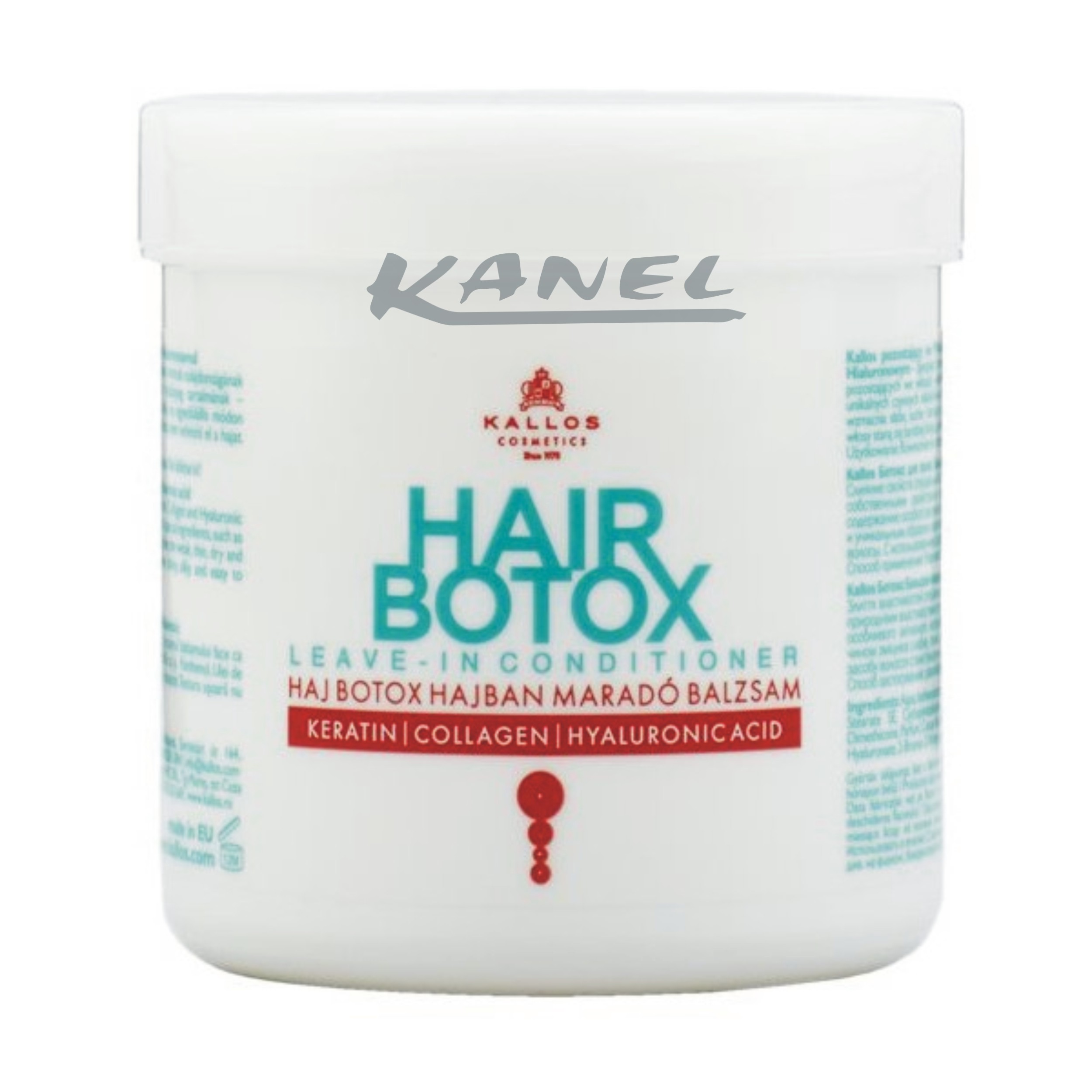 kallos hair pro-tox botox odżywka do włosów