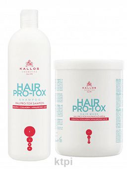 kallos hair pro tox maska i szampon