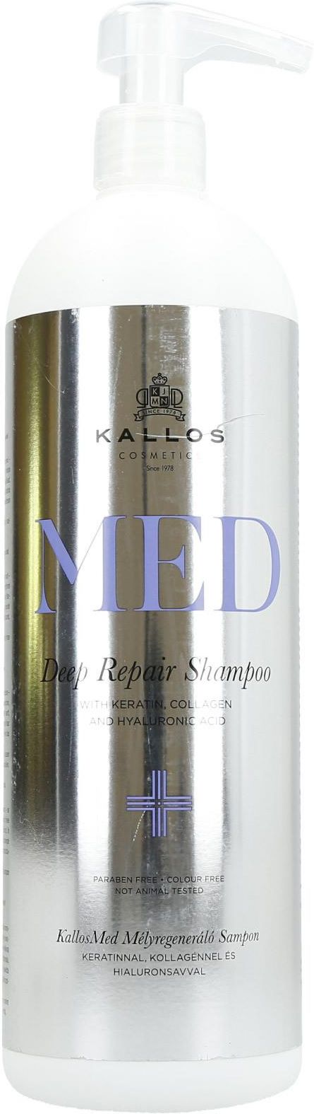 kallos med deep repair szampon