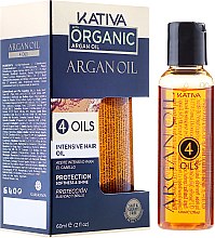 kativa olejek do włosów argan oil 4 oils 60 ml